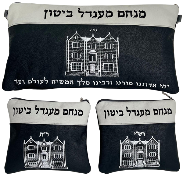 סט לתפילין בר מצווה - עור 770 - הכל כלול