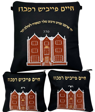 תמונה של סט לטלית ותפילין - עור כחול 770 - הכל כלול